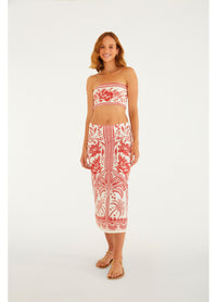 Conjunto Estampada Coqueiro De Flor