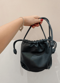 Bolsa saco cinza Id Bags