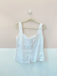 Blusa laise branca  M