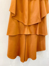 Saia midi terracota Luiza Botto PP