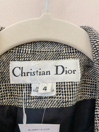 Blazer lã Christian Dior 38