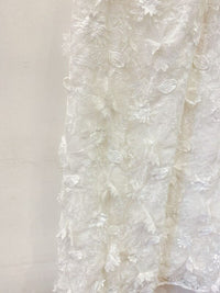 Vestido midi branco flores Nammos 40