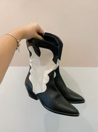 Bota western p&amp;b Luiza Barcelos 37