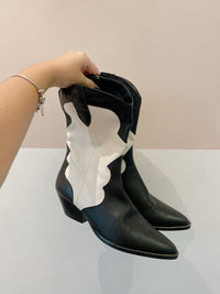 Bota western p&amp;b Luiza Barcelos 37