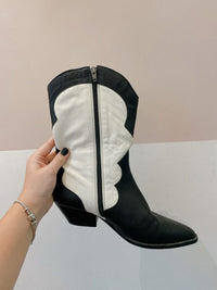 Bota western p&amp;b Luiza Barcelos 37