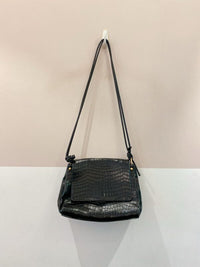 Bolsa preta croco Schutz