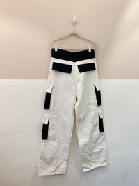 Calça cargo bicolor sueli BY NV 36