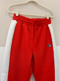 Calça esportiva vermelha Fila M