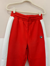 Calça esportiva vermelha Fila M