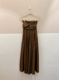 Vestido longo sem alça Matteu P