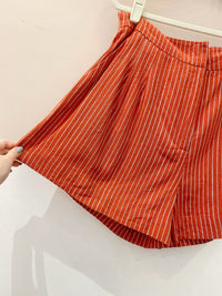 Short terracota listrado Hering 42