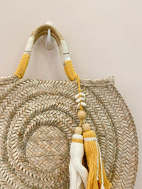 Bolsa redondo palha Dress To