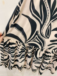Vestido midi estampado Lizie PP