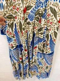 Vestido midi estampa floral Farm Rio P