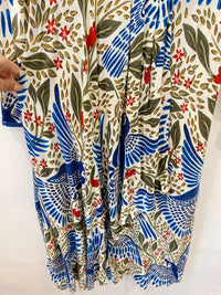 Vestido midi estampa floral Farm Rio P