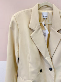 Blazer amarelo botões Nanaminze GG