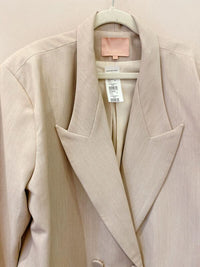 Blazer amplo bege Charth GG