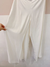 Conjunto branco fluído Candy Brown 40