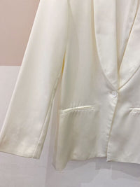 Blazer off acetinado Nanaminze G