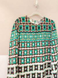 Vestido midi estampado Zara G
