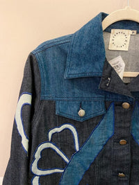 Jaqueta jeans bordados Fernanda Di Biase P