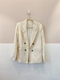 Blazer bege botões Ida 42