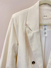 Blazer bege botões Ida 42
