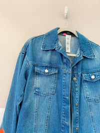 Jaqueta jeans love EVA 34