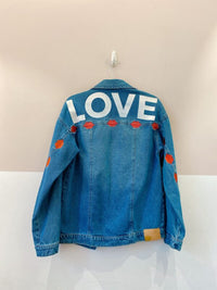 Jaqueta jeans love EVA 34