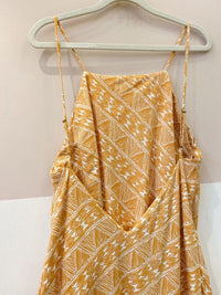 Vestido longo estampa palha Dress To G