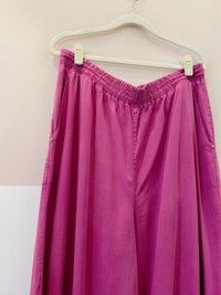 Calça rosa ampla Cantão GG