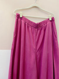 Calça rosa ampla Cantão GG
