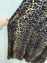 Vestido midi onça Maria Filó G
