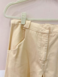 Calça sarja bege NV 36