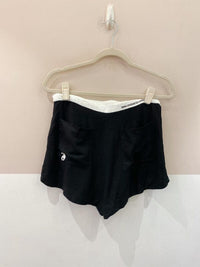Short viscolinho preto cós Dress To P