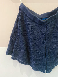 Short tricot marinho Maria Filó P