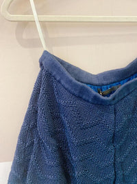 Short tricot marinho Maria Filó P