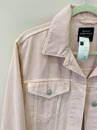 Jaqueta jeans rosé Stradivarius M