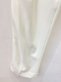 Pantalona creme cós desfiado Nanaminze 44