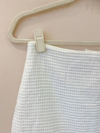 Conjunto branco top+short Loja 3 P/M
