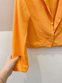 Blazer curto laranja Dress To P