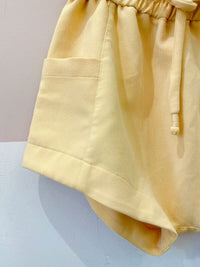 Short amarelo Mixed 36