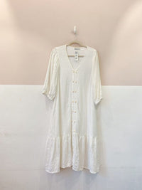 Vestido midi off Peepou G