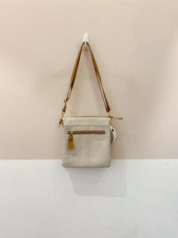 Bolsa tiracolo bege