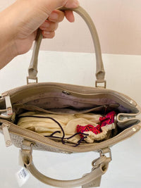 Bolsa couro cinza Tory Burch