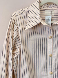 Camisa listrada bege Iorane 36