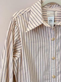 Camisa listrada bege Iorane 36