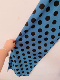 Calça azul bolas Aragana G