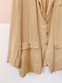 Blazer linho Zara M