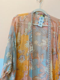 Kimono estampado fios metalicos Farm PP